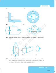 Unit 11 Math Test: Mensuration - Ncert, Page 19