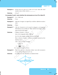 Unit 11 Math Test: Mensuration - Ncert, Page 3