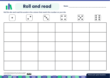 Phonics Pair-Game Templates - Commonwealth of Australia, Page 3