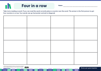 Phonics Pair-Game Templates - Commonwealth of Australia, Page 5