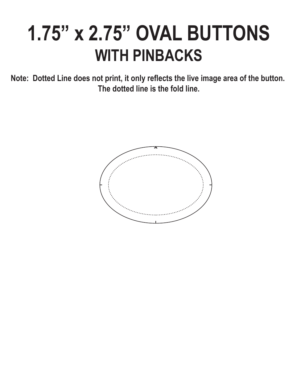 1.75 X 2.75 Oval Button Template, Page 1