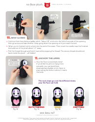 No Face Plush Sewing Templates - Choly Knight, Page 11