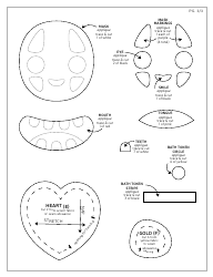 No Face Plush Sewing Templates - Choly Knight, Page 20