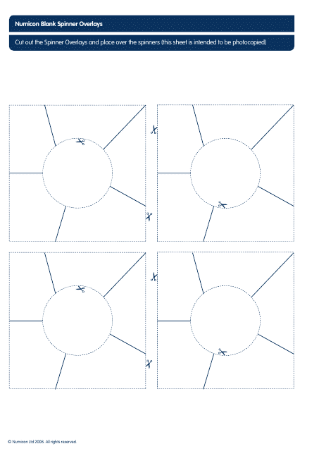 Blank Spinner Overlay Templates Download Pdf