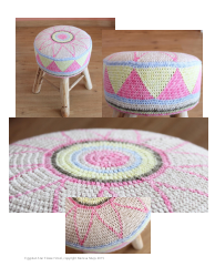 Egyptian Star Flower Stool Crochet Pattern - Nerissa Muijs, Page 2