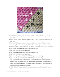 Egyptian Star Flower Stool Crochet Pattern - Nerissa Muijs, Page 7