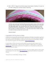 Egyptian Star Flower Stool Crochet Pattern - Nerissa Muijs, Page 8
