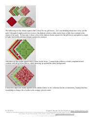 Boxes and Bows Quilt Pattern Template, Page 2