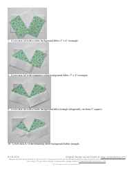 Boxes and Bows Quilt Pattern Template, Page 7