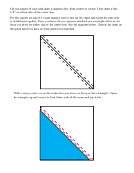 Quilt Block Square Diamond Kite Guide, Page 4
