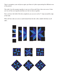Quilt Block Square Diamond Kite Guide, Page 6