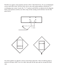 Quilt Block Square Diamond Kite Guide, Page 7