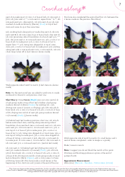 Dianthus &amp; Acanthus Crochet Pattern - UK Terms, Page 8