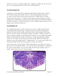 Haruni Shawl Knitting/Crochet Pattern, Page 6