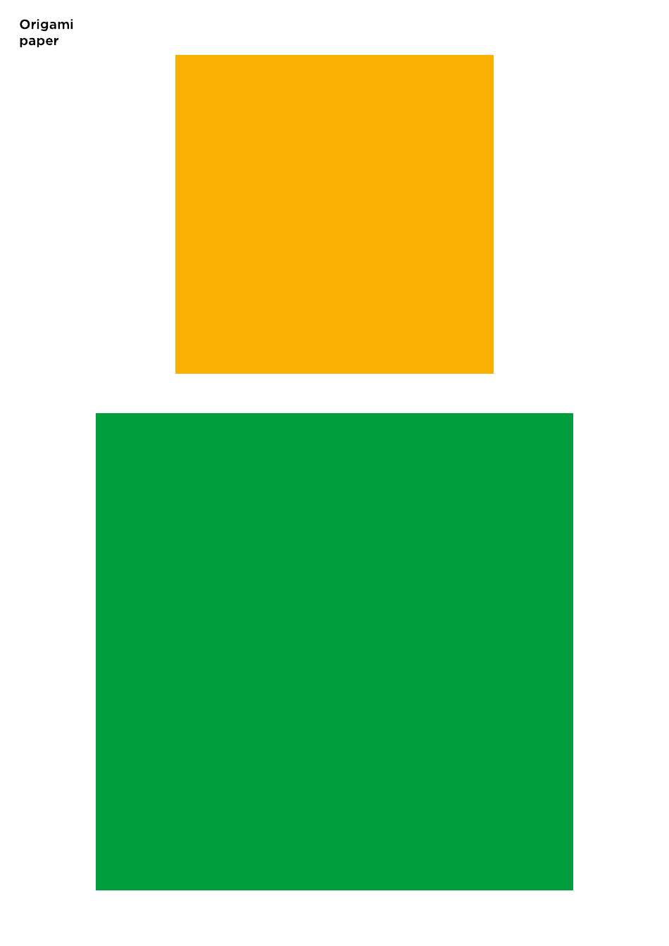 Origami Tulip Flower Card and Paper Template, Page 6