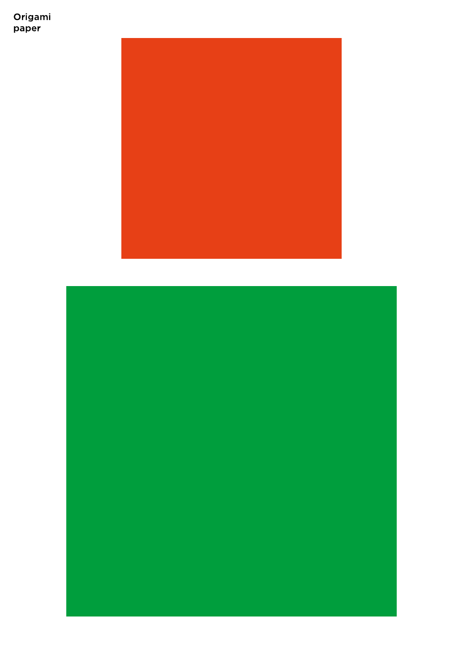 Origami Tulip Flower Card and Paper Template, Page 7