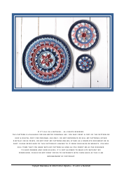 Triptych Mandala Crochet Pattern, Page 10