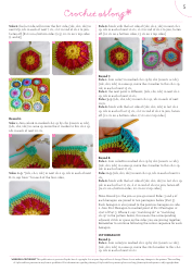 Shaped Hexagons Crochet Pattern, Page 6