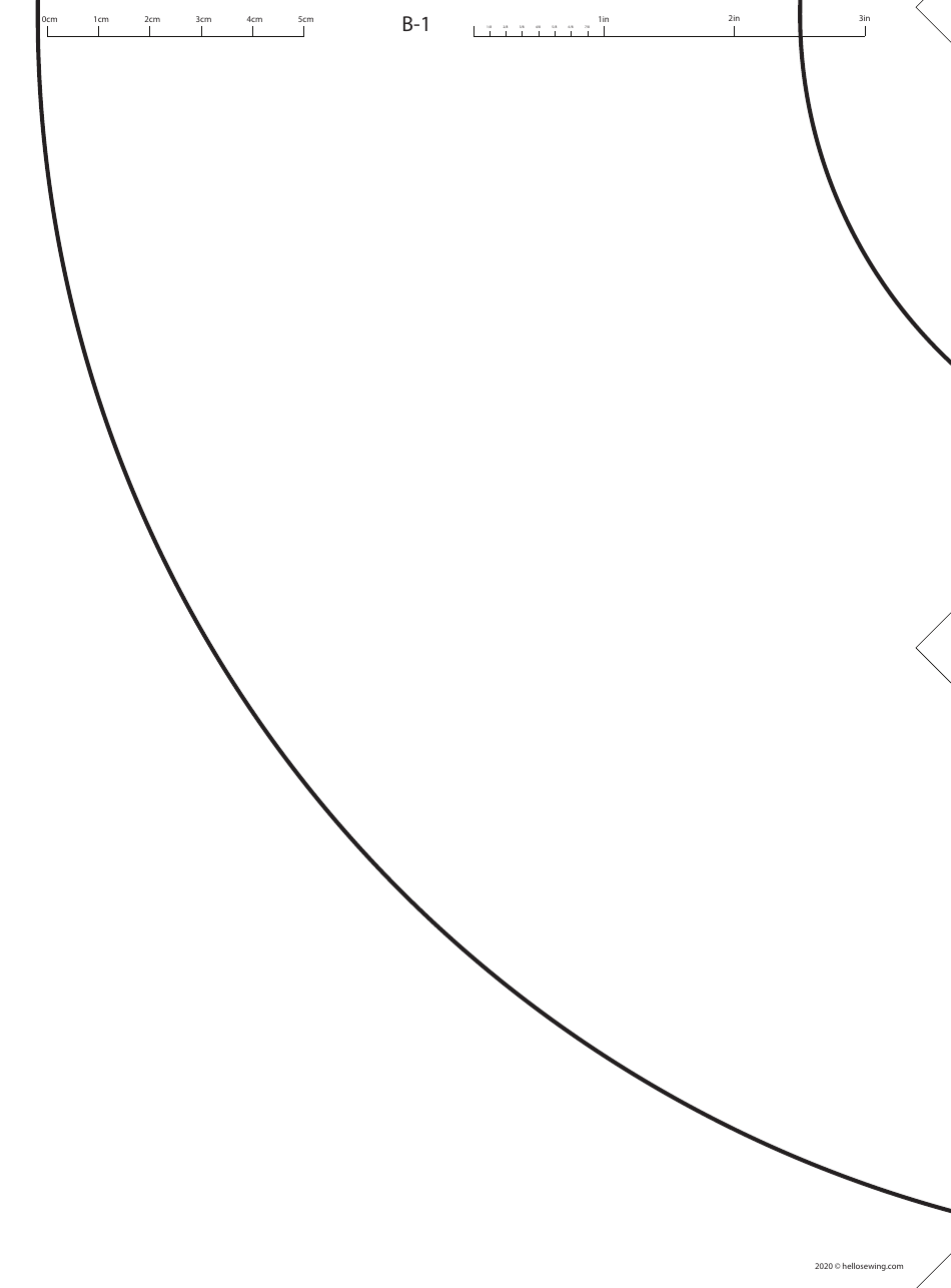 Witch Hat Sewing Template, Page 4