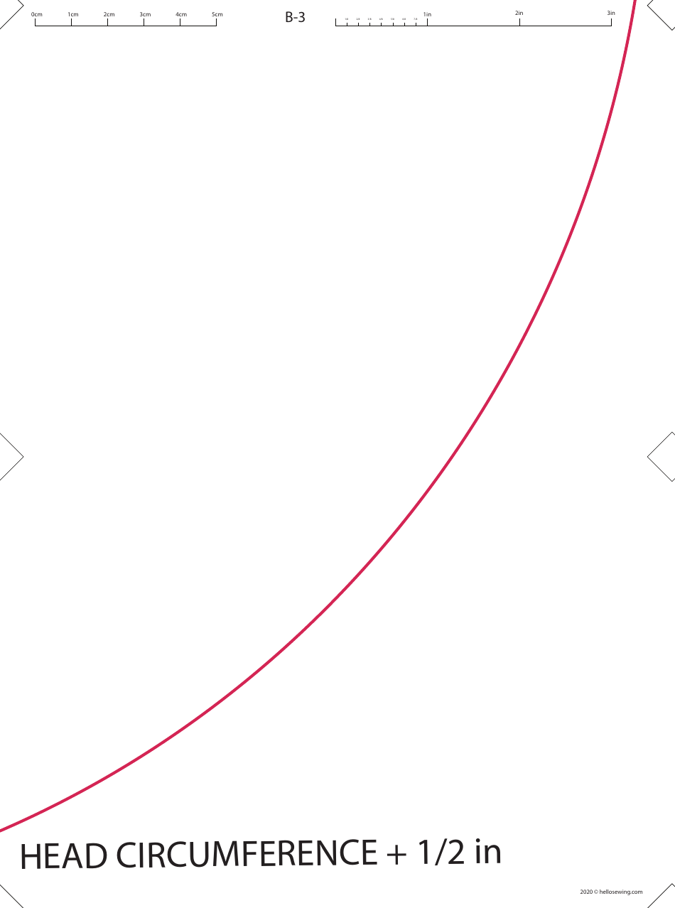 Witch Hat Sewing Template, Page 6