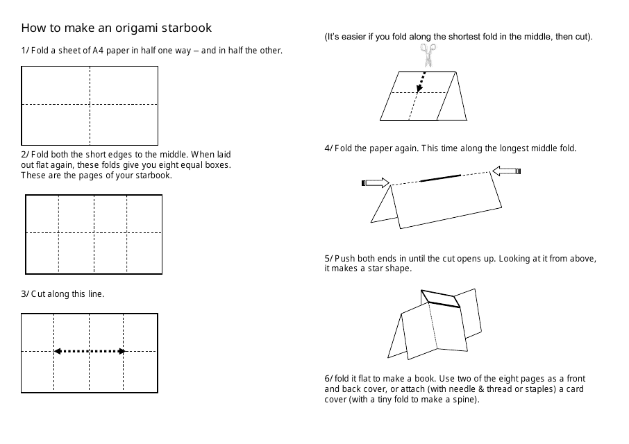 Origami Starbook Guide