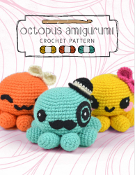 Document preview: Octopus Amigurumi Crochet Pattern Templates