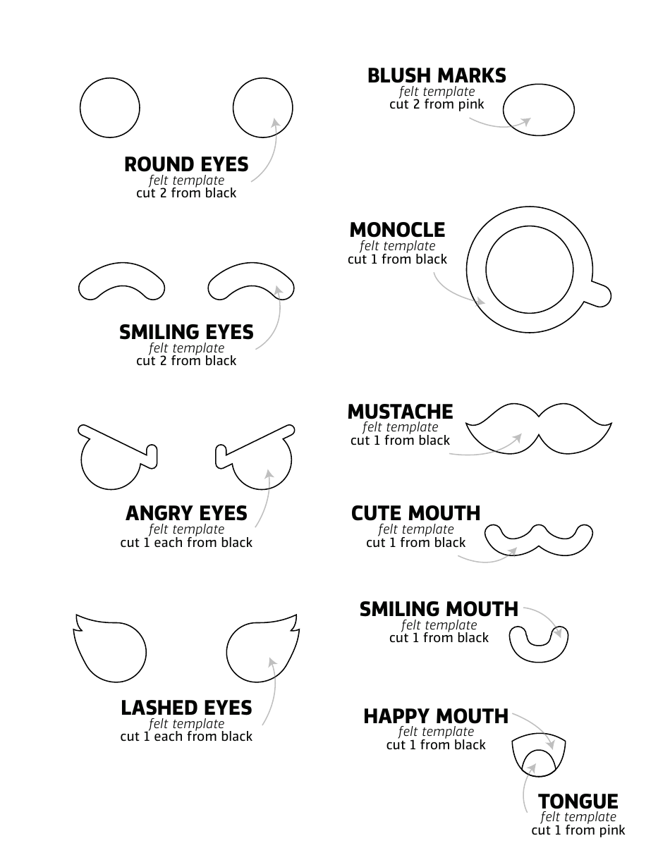 Octopus Amigurumi Crochet Pattern Templates, Page 19