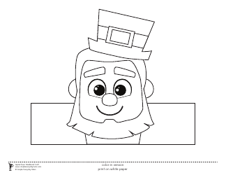 Leprechaun Headband Craft Templates, Page 2