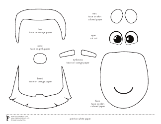 Leprechaun Headband Craft Templates, Page 4