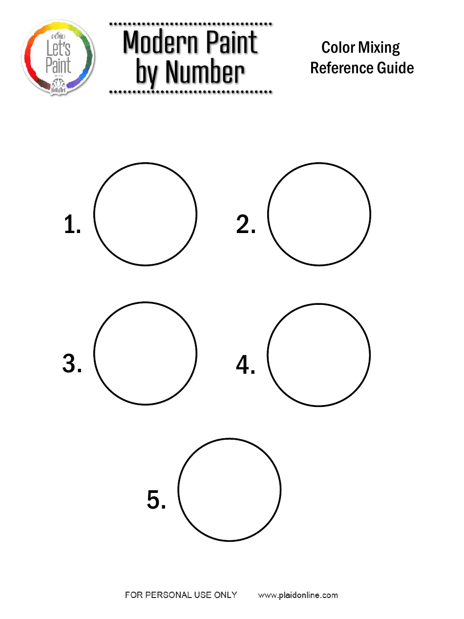 Fall Leaves Paint by Number Templates, Page 6