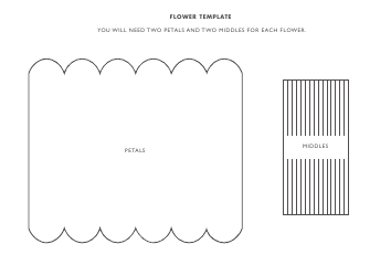 Flower Template - Creative