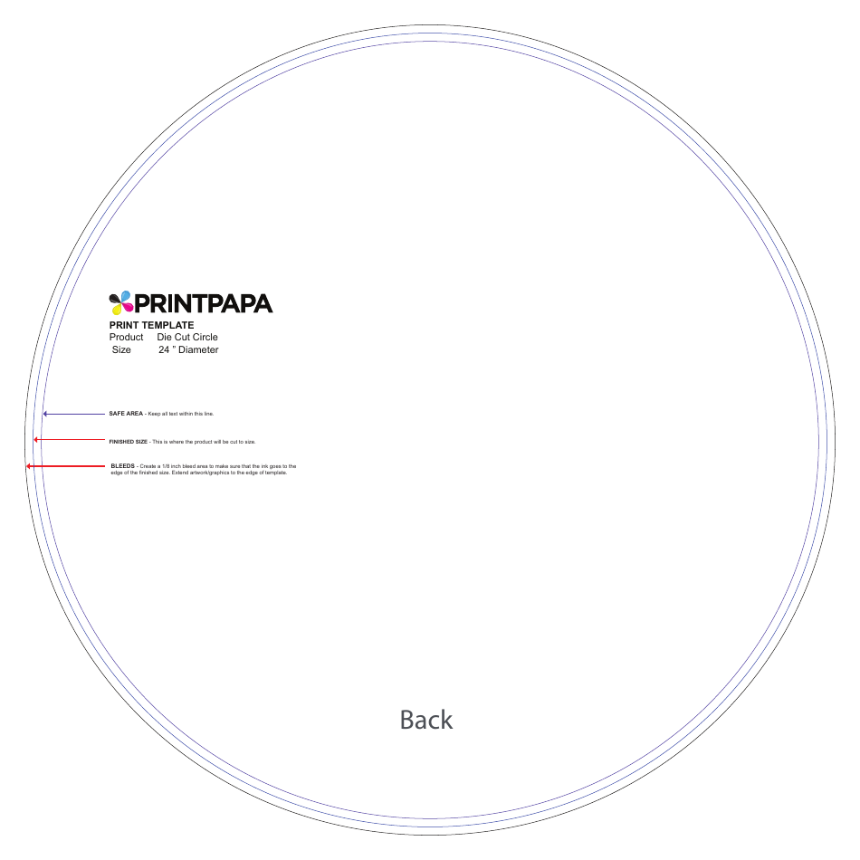 Die Cut Circle Template, Page 2