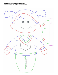 Doctor and Nurse Paper Doll Sewing Pattern Templates, Page 5