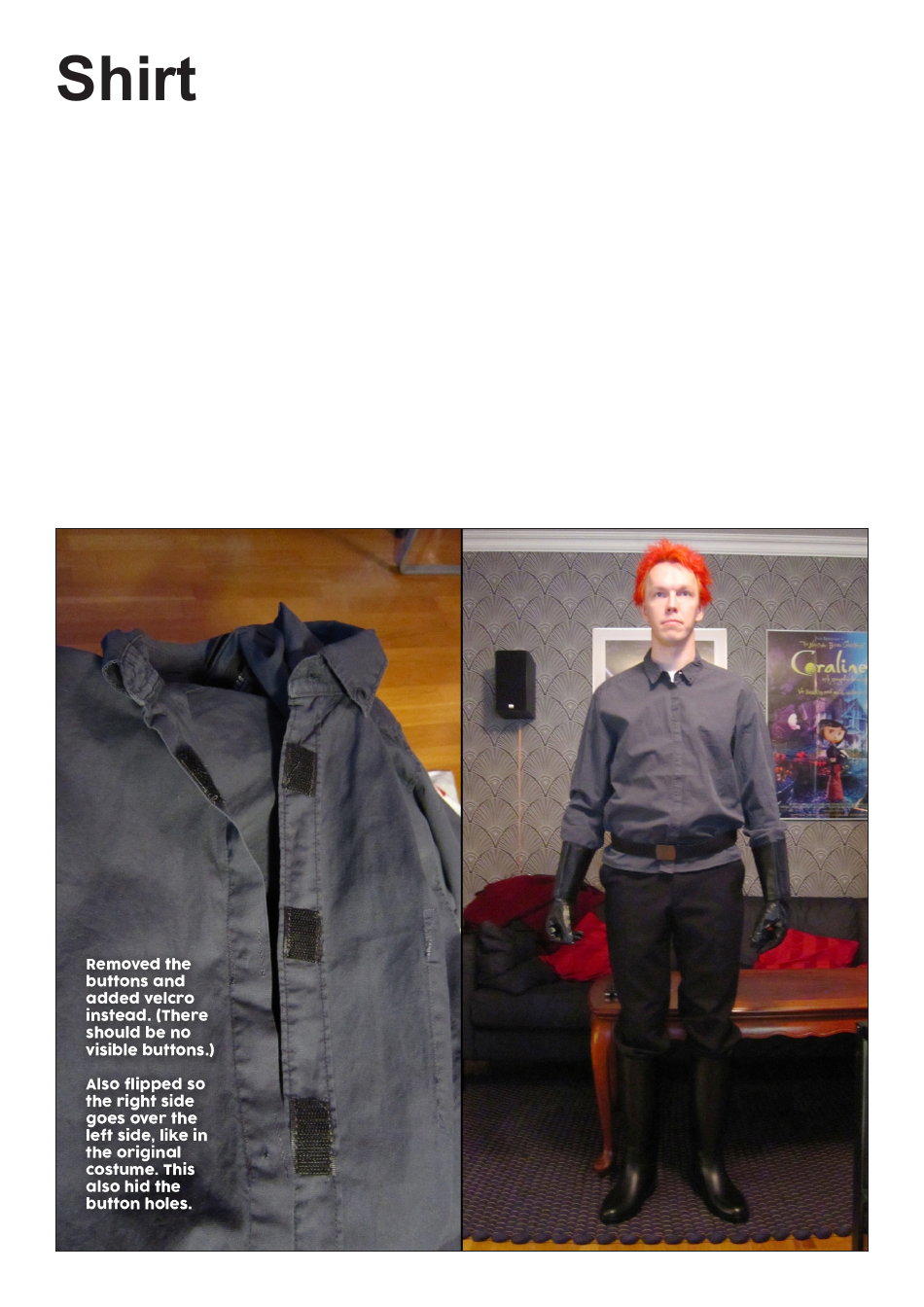 Star Wars Garindan Cloak Sewing Pattern Template, Page 14