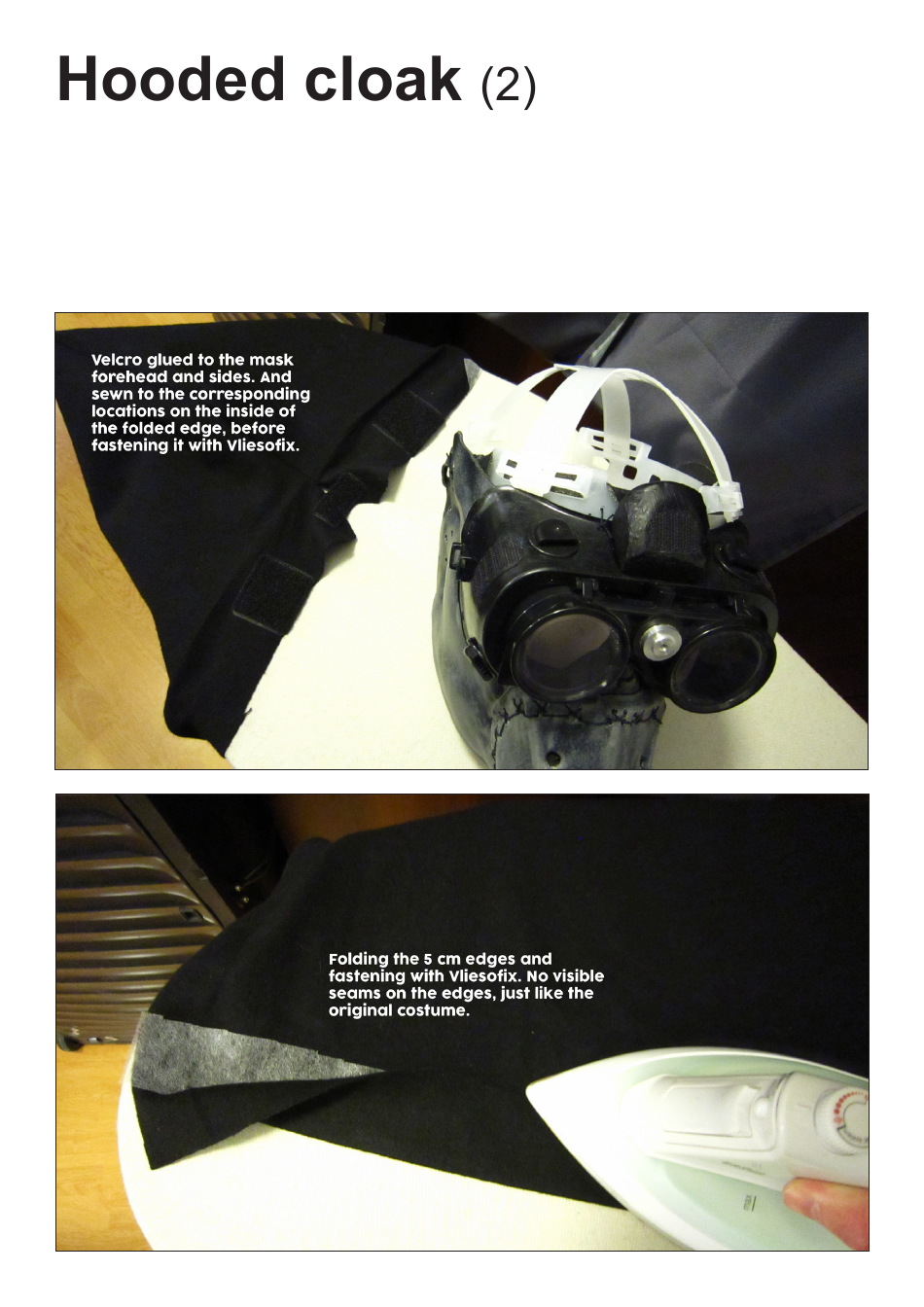 Star Wars Garindan Cloak Sewing Pattern Template, Page 17