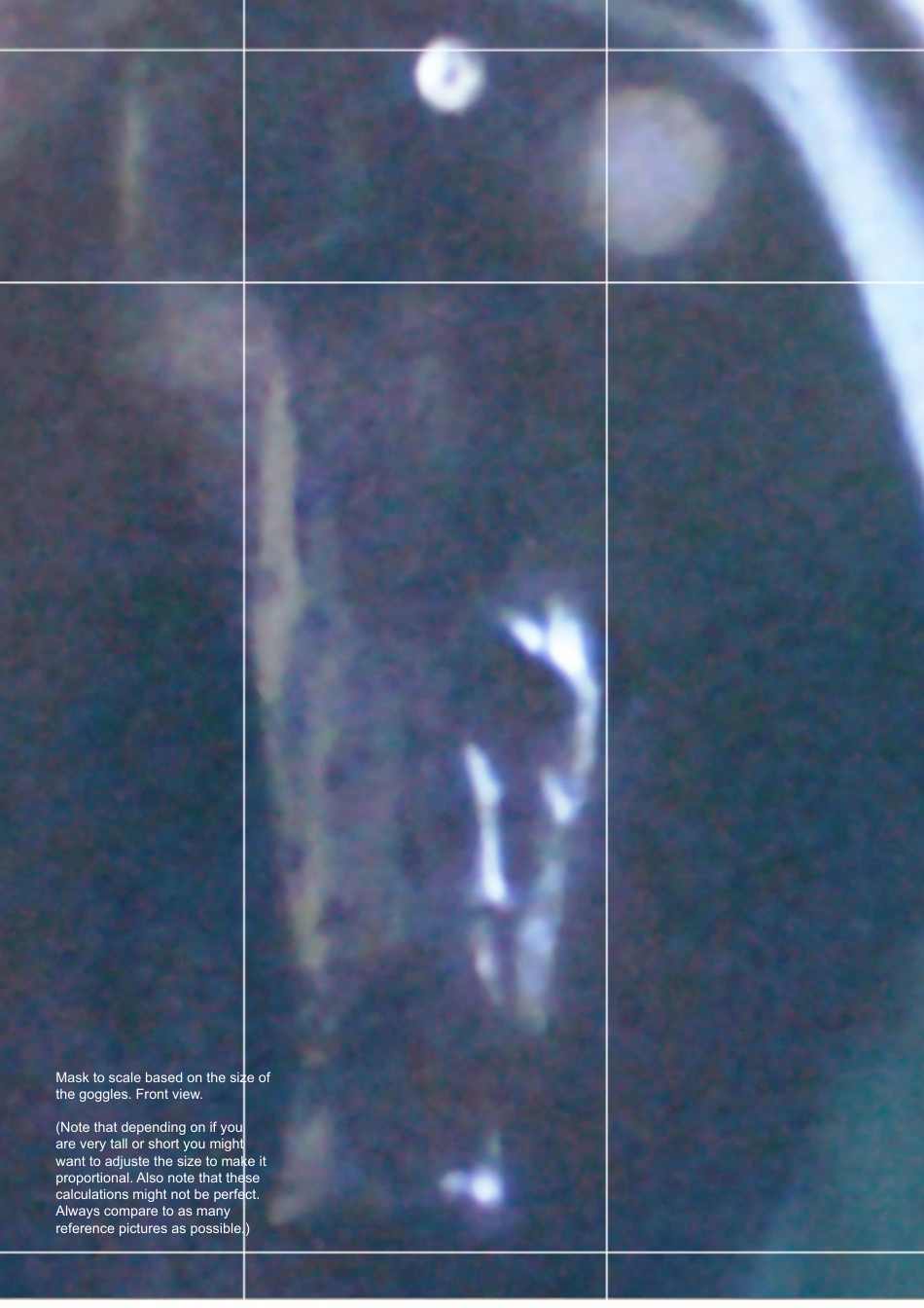 Star Wars Garindan Cloak Sewing Pattern Template, Page 3