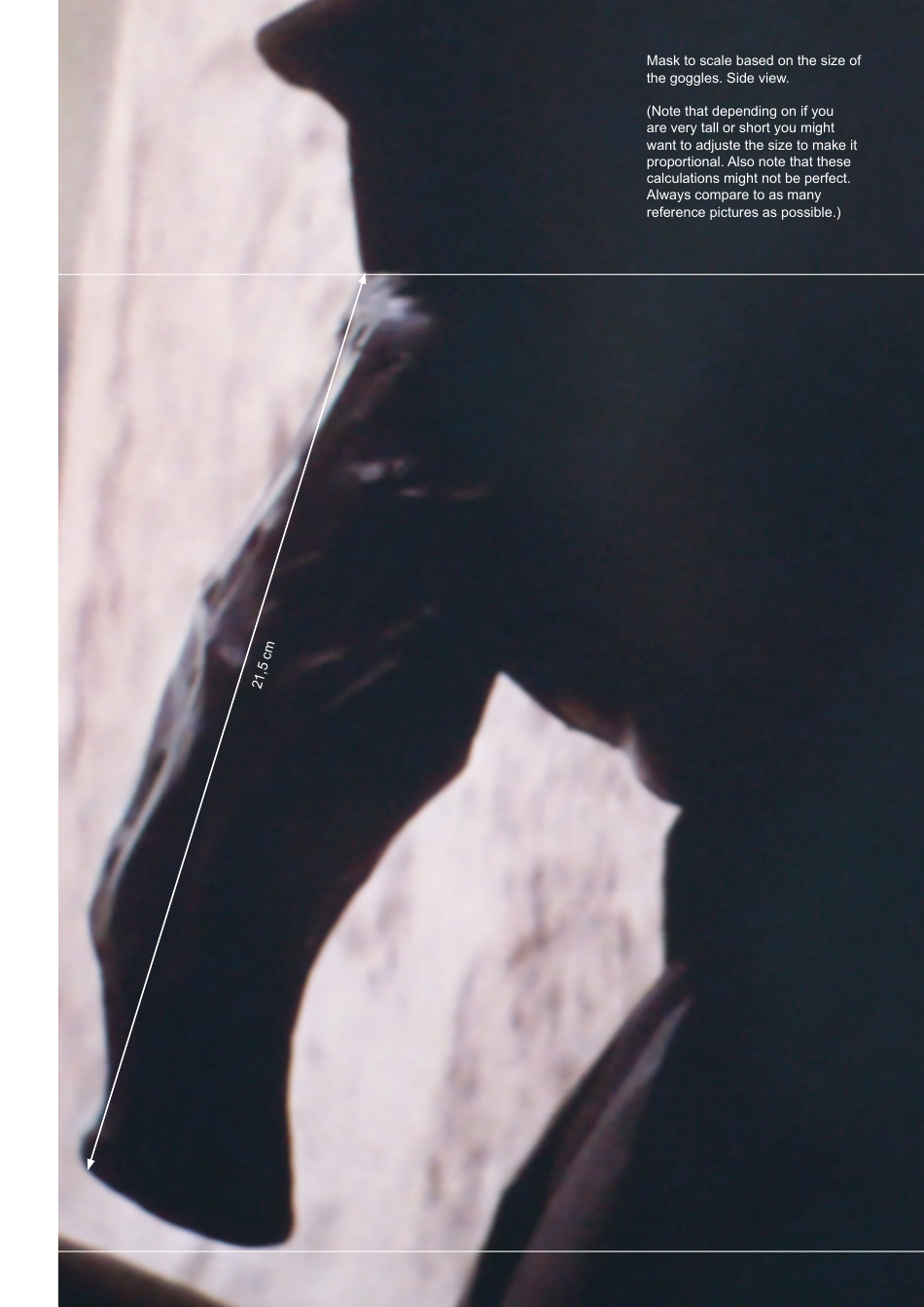 Star Wars Garindan Cloak Sewing Pattern Template, Page 4