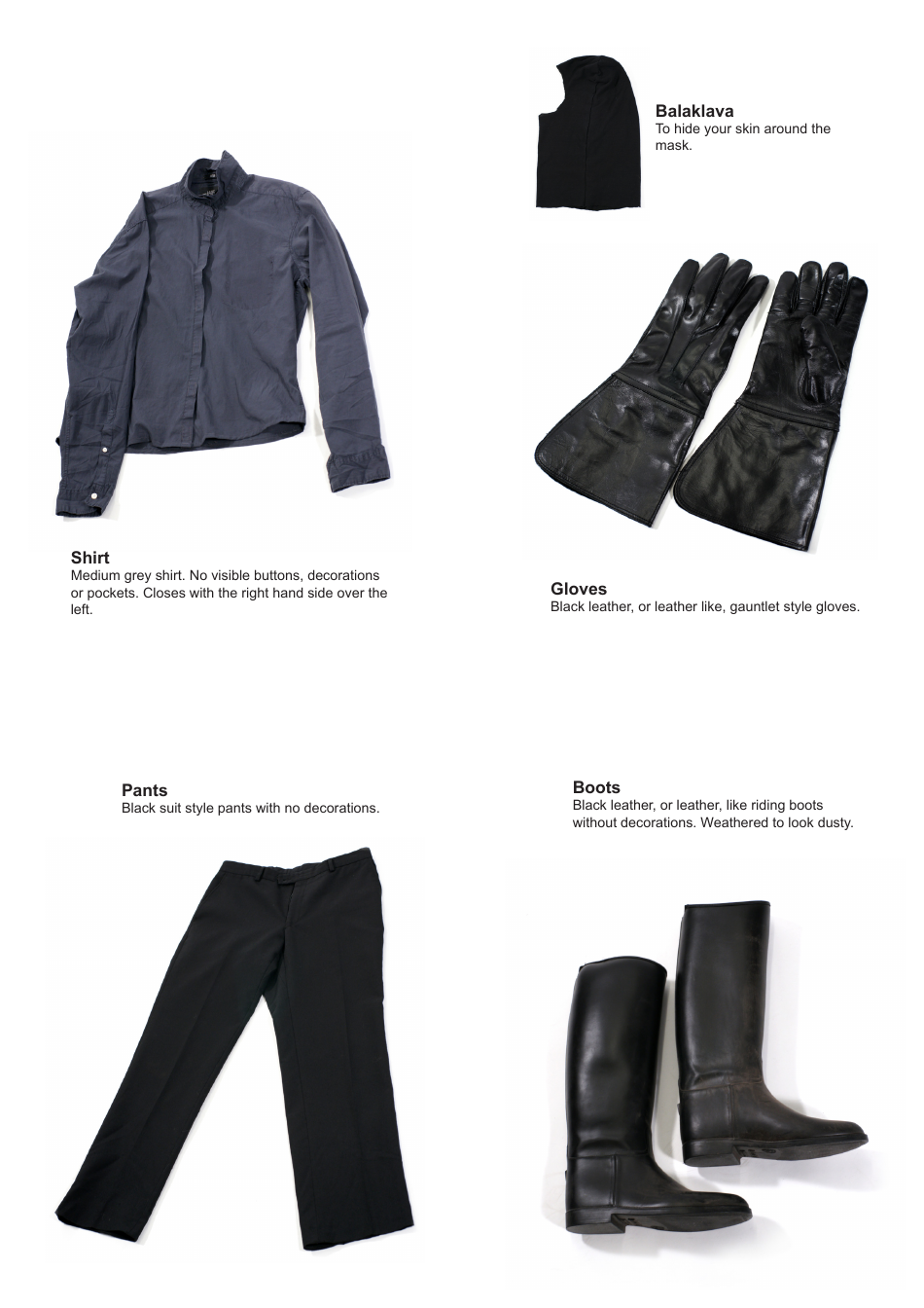 Star Wars Garindan Cloak Sewing Pattern Template, Page 7