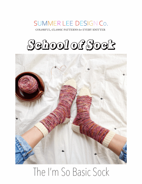 Basic Sock Knitting Pattern