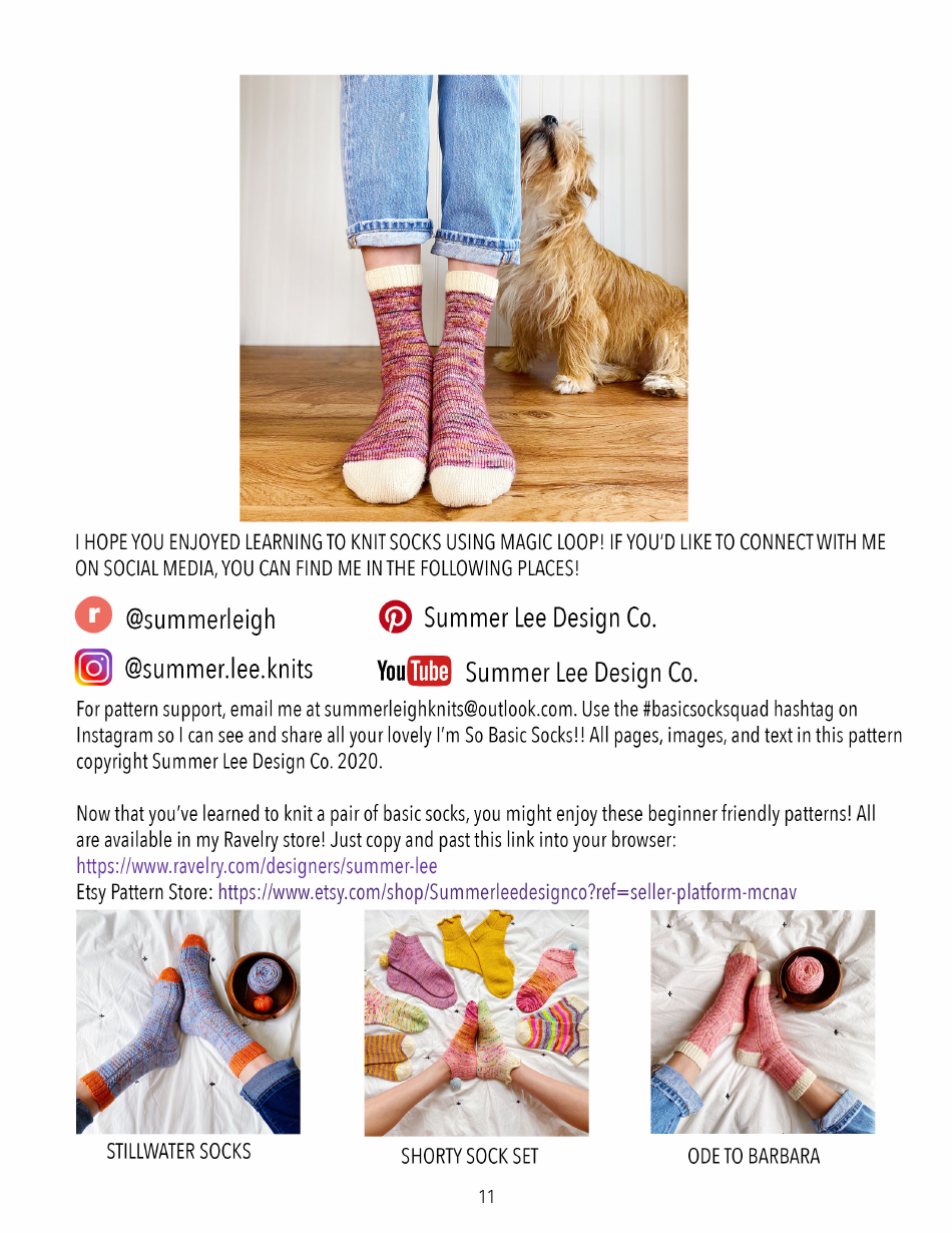 Basic Sock Knitting Pattern, Page 12