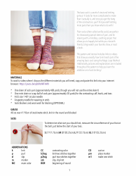 Basic Sock Knitting Pattern, Page 2