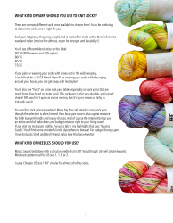 Basic Sock Knitting Pattern, Page 3