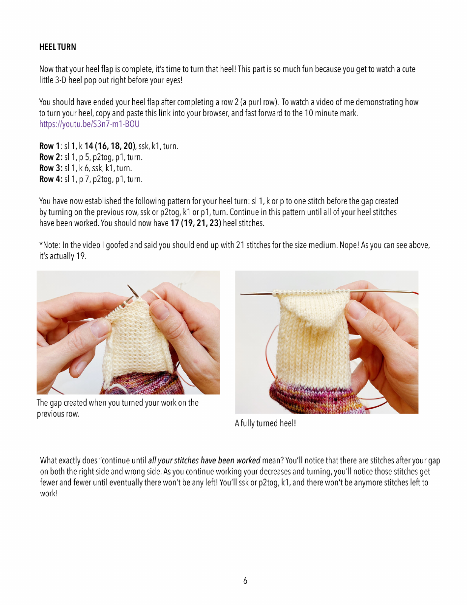 Basic Sock Knitting Pattern Download Printable Pdf Templateroller 8740