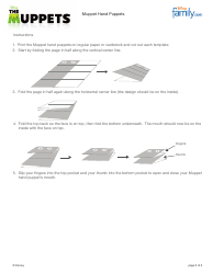 The Muppets Hand Puppet Templates, Page 5