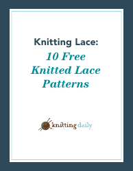 Document preview: Knitted Lace Patterns