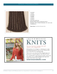 Knitted Lace Patterns, Page 17