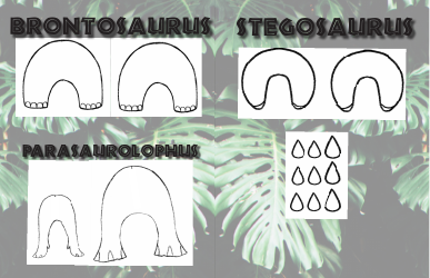 Dinosaur Paper Doll Templates, Page 9