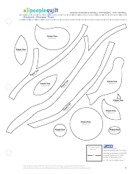 Dream Tree Quilt Pattern Templates, Page 2