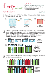 Flurry Quilt Pattern, Page 2