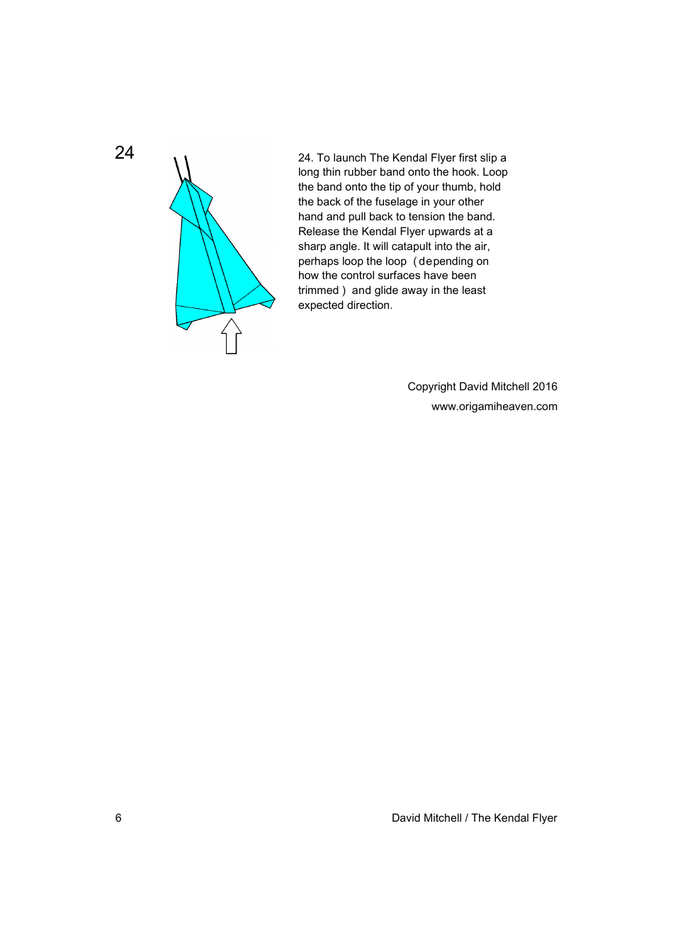 Origami Paper Flyer Template, Page 6